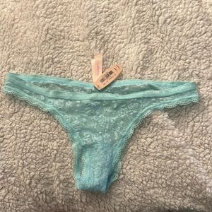 New with tags, baby blue thong Victoria’s Secret